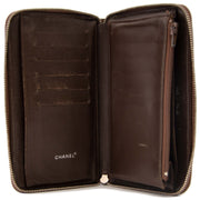 koop veilig tweedehands chanel monogram textile wallet bij Labellov in Antwerpen