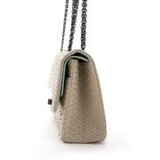 Buy an authentic secondhand Chanel Beige Phyton 2.55 Jumbo Flap Bag at the right price