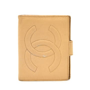 Achetez Chanel Beige Cuire Portemonnee en ligne chez Labellov.com