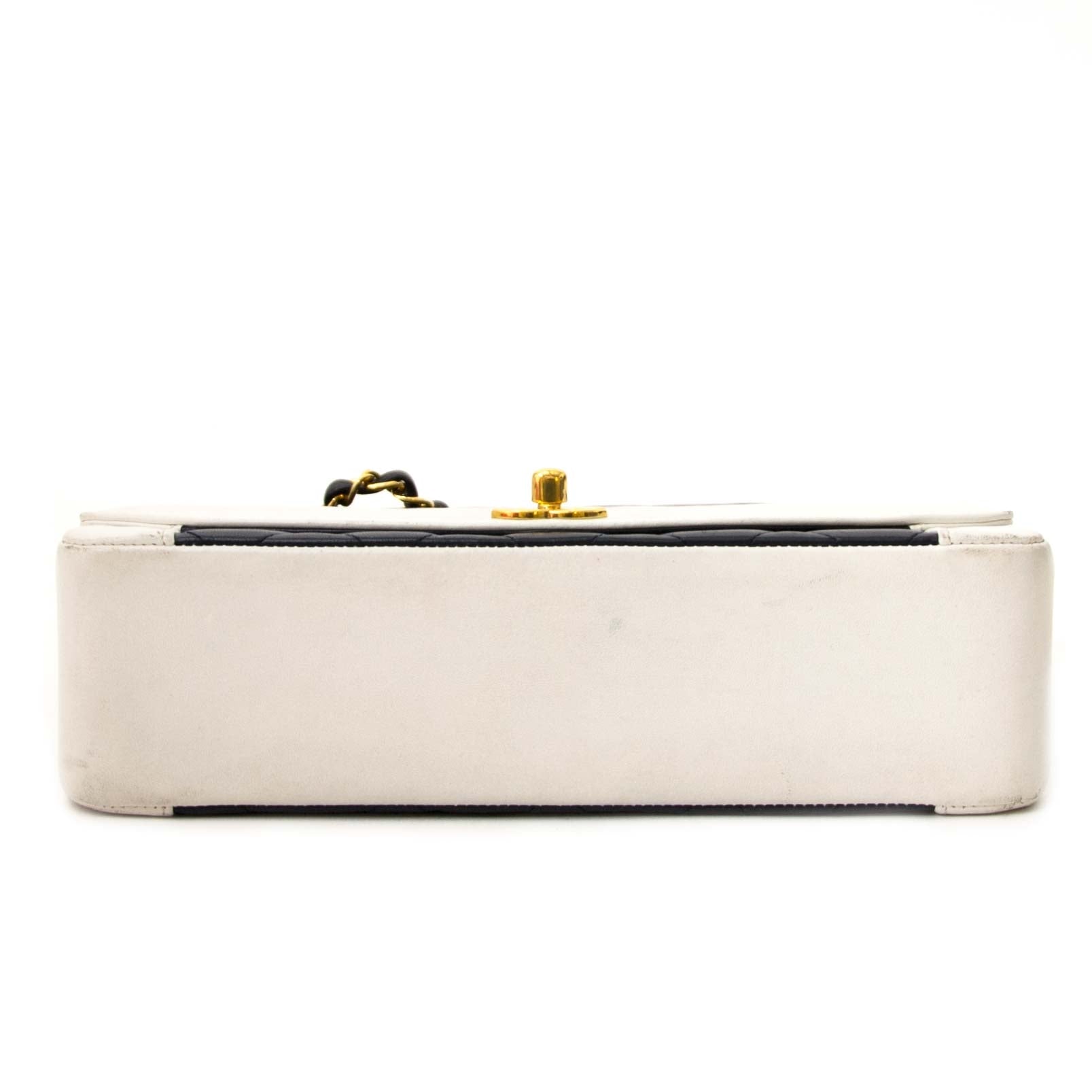 Chanel Black And White Diana Bag online for the best price