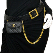 buy authentic chanel quilted caviar leather waist belt bag now at labellov vintage fashion webshop belgium