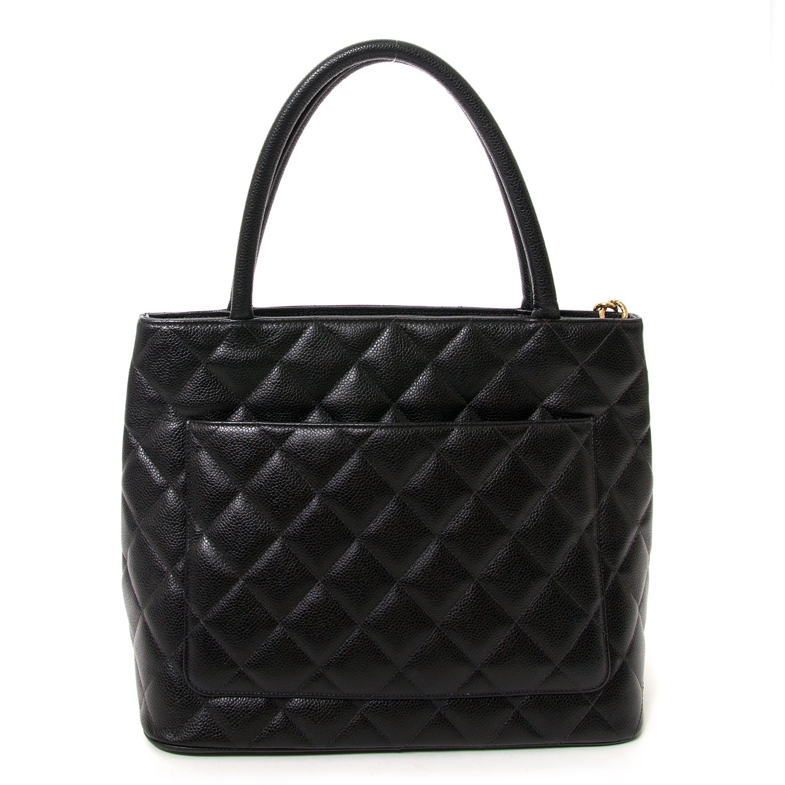 chanel grand cc classic black shopper now for sale at labellov vintage webshop belgium