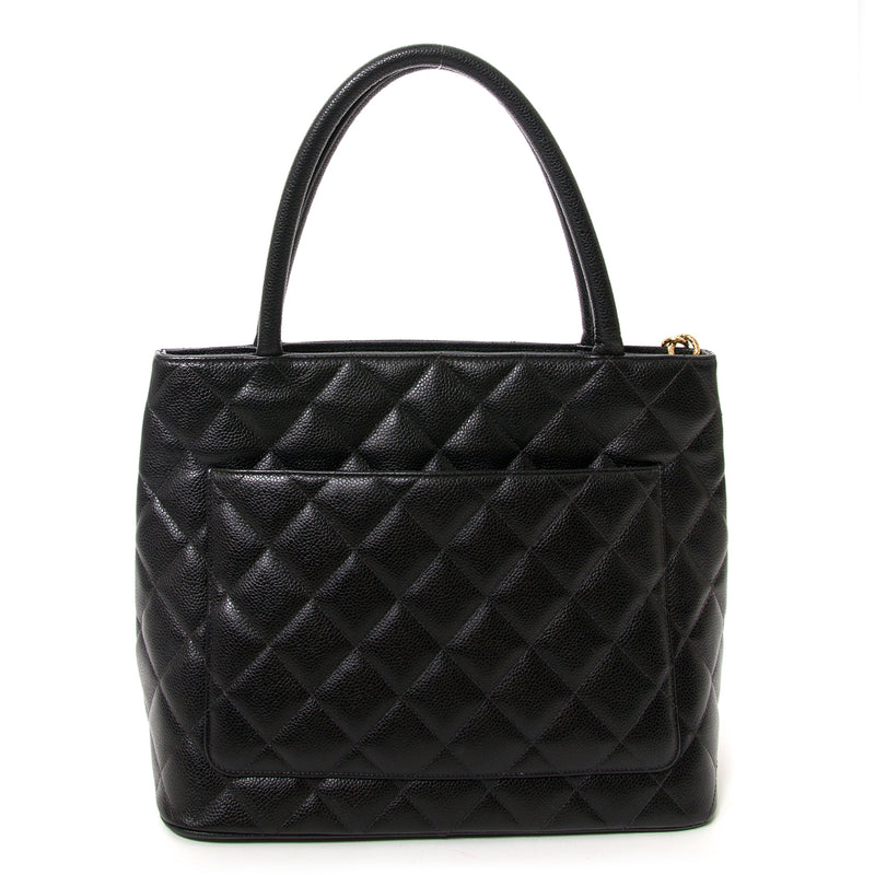chanel grand cc classic black shopper now for sale at labellov vintage webshop belgium