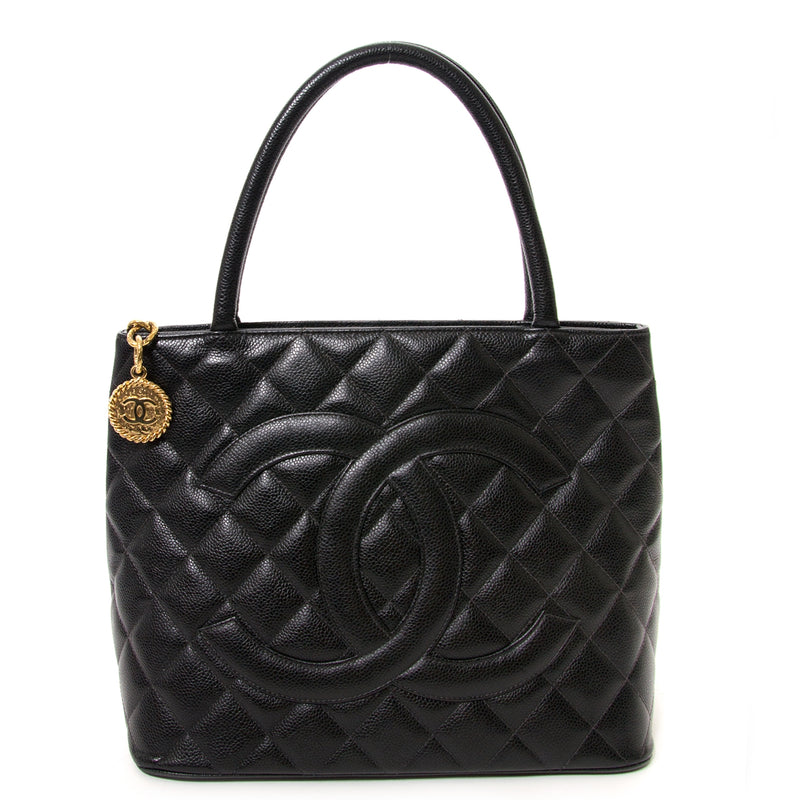 chanel grand cc classic black shopper now for sale at labellov vintage webshop belgium