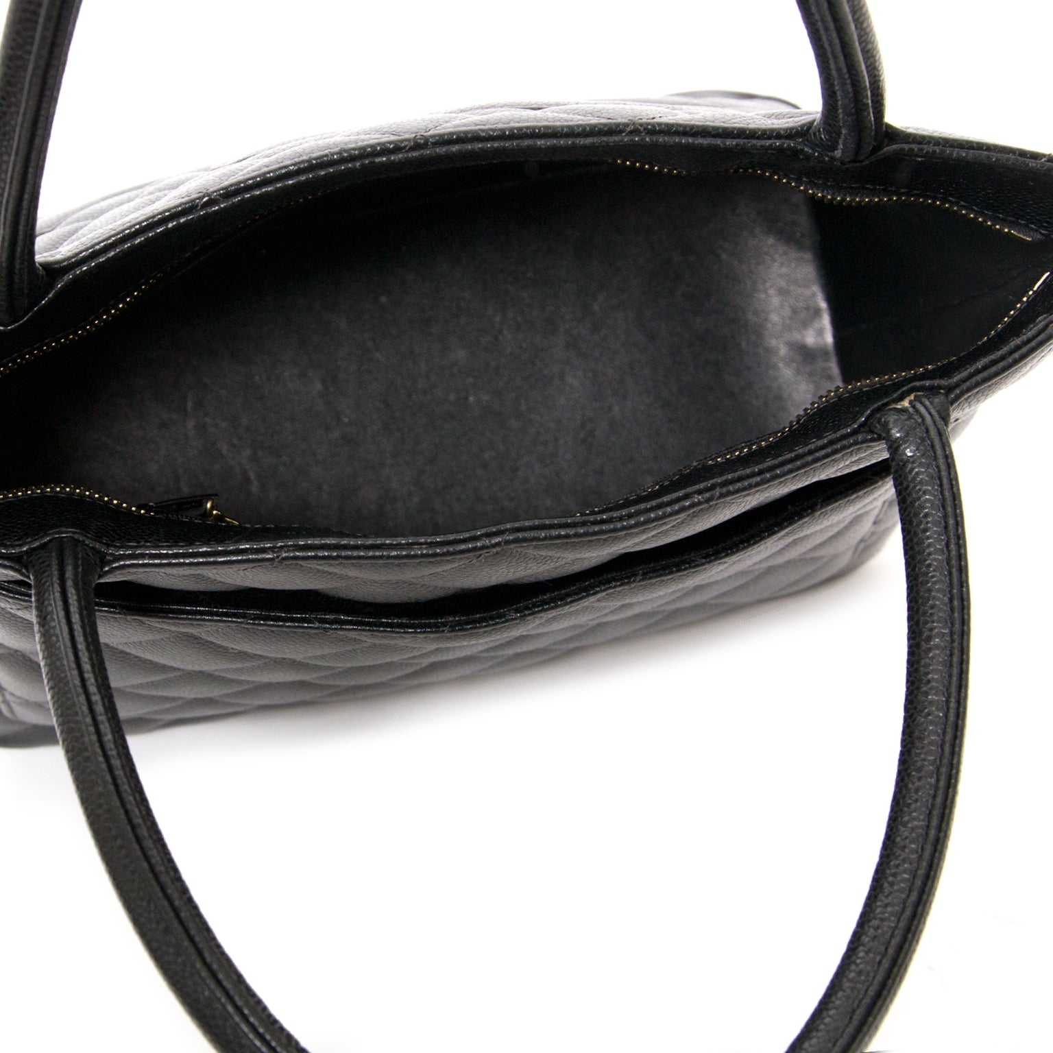chanel grand cc classic black shopper now for sale at labellov vintage webshop belgium