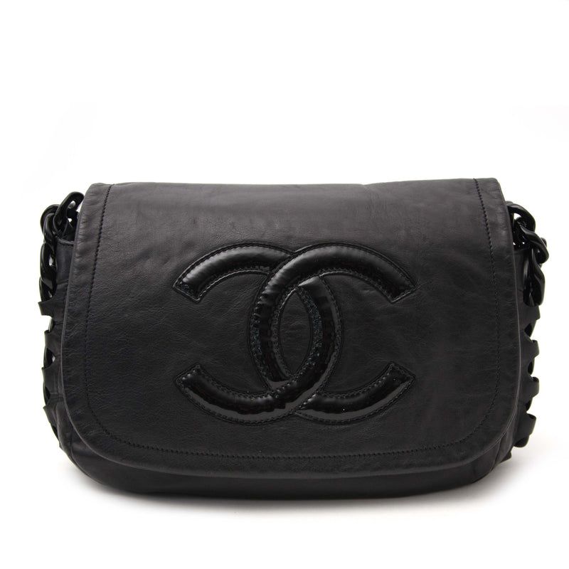 Acheter chanel flap rhodoid modern chain sac a epole noir en ligne chez labellov.com pour le meilleur prix
