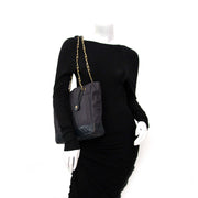 acheter en ligne pour le meilleur prix Vintage Chanel Coated Canvas Shopping Tote