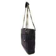 acheter en ligne pour le meilleur prix Vintage Chanel Coated Canvas Shopping Tote