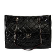 Chanel Glazed Calfskin Shopper Flap Tote te koop bij Labellov tweedehands luxe in Antwerpen
