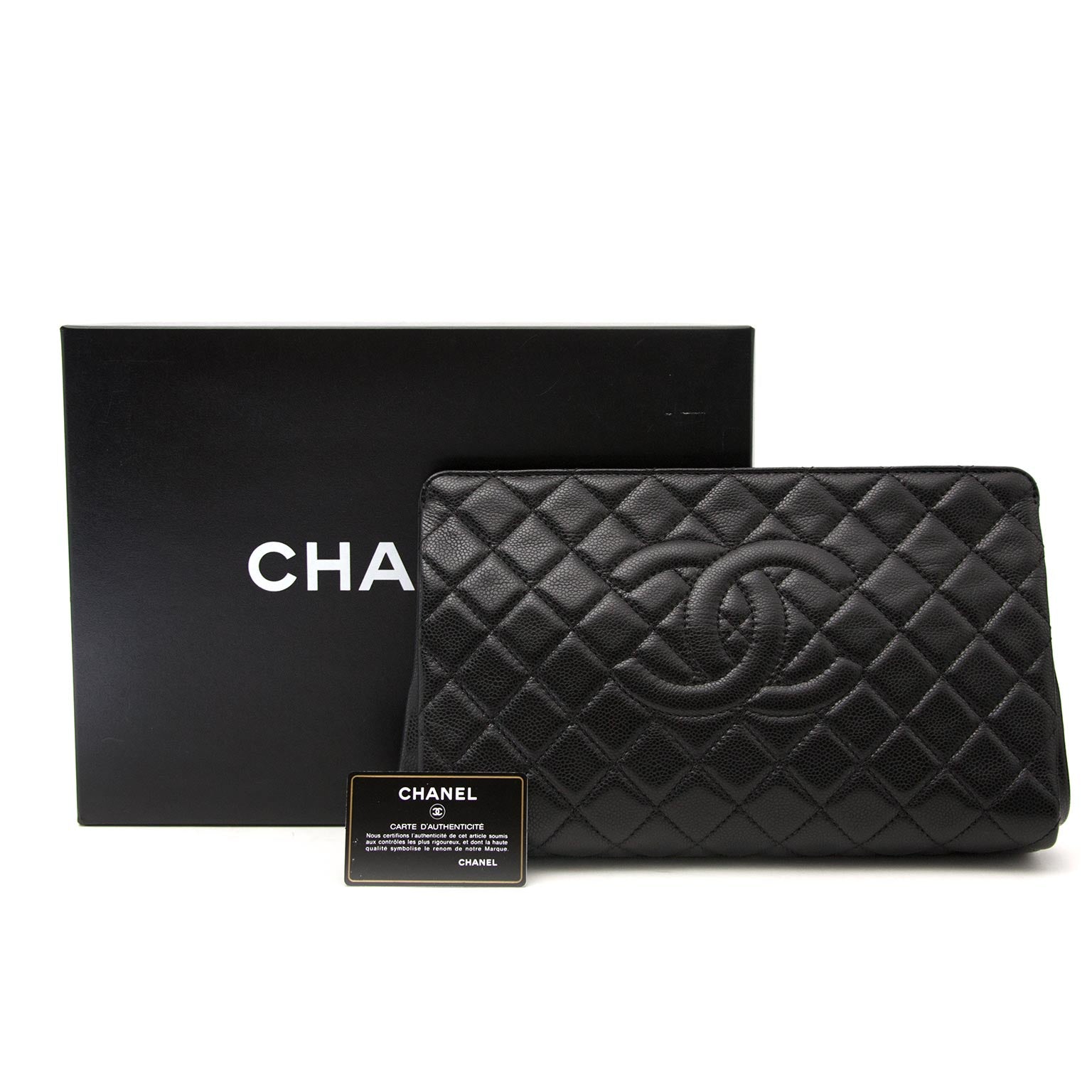 buy and sell your designer handbags online at labellov for the best price chanel black clutch