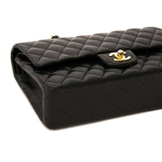 acheter en ligne seconde main As New Chanel Black Medium Lambskin Double Classic Flap Bag