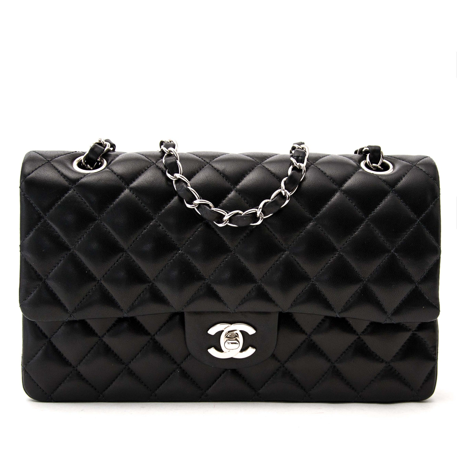 Chanel Classic Flap Bag Medium Calfskin PHW for sale online