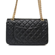 koop veilig online aan de beste prijs chanel 2.55 reissue double flap black webshop labellov.com