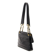 Chanel Lambskin Black CC Tote for the best price on Labellov, Antwerp. Worldwide shipping