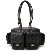 Chanel Black Cambon Reporter Bag te koop