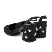Chanel Black Star Pearl Heels shop safe online at the best price