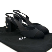 vChanel Black Star Pearl Heels online tweedehands 100% authentiek