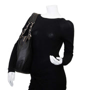 Chanel Large Black Shopper for sale online at Labellov secondhand luxury