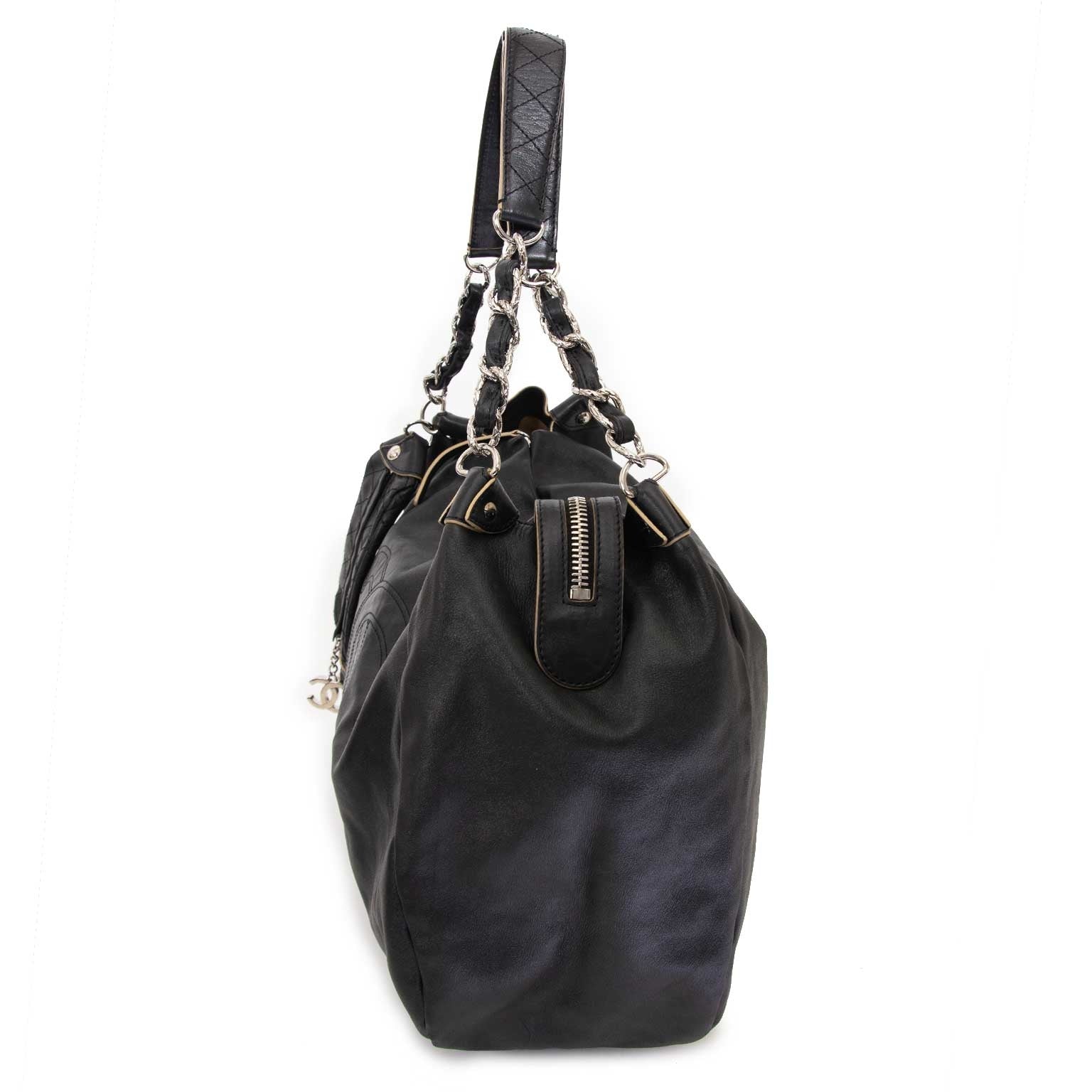 Chanel Large Black Shopper achetez secur en ligne votre sac a mains à Anvers, Belgique