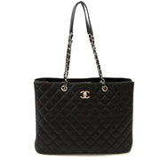 koop veilig online tweedehands *As New* Chanel Large Black Classic Tote Bag