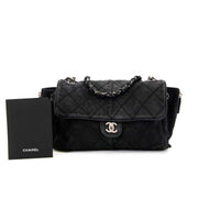 koop Chanel Black Quilted Leather Ultimate Stitch Flap Bag bij labellov aan de beste prijs