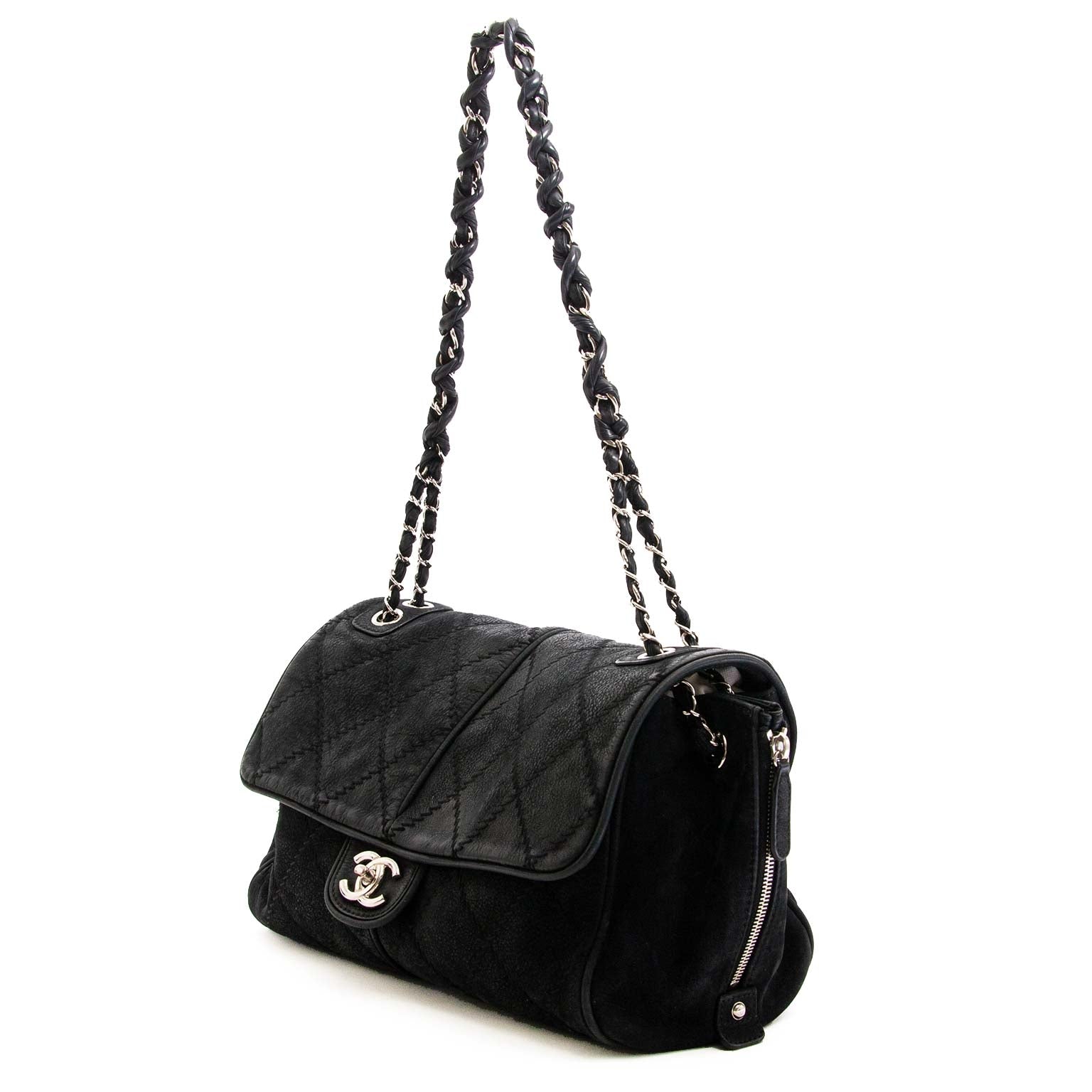 koop Chanel Black Quilted Leather Ultimate Stitch Flap Bag en betaal veilig online bij labellov