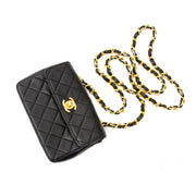 shop safe online your secondhand Chanel Vintage Mini Black Classic Flap Bag