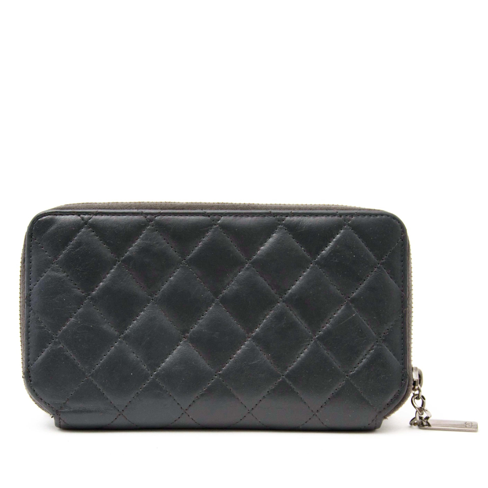 Chanel Grey Reissue Wallet aan de beste prijs