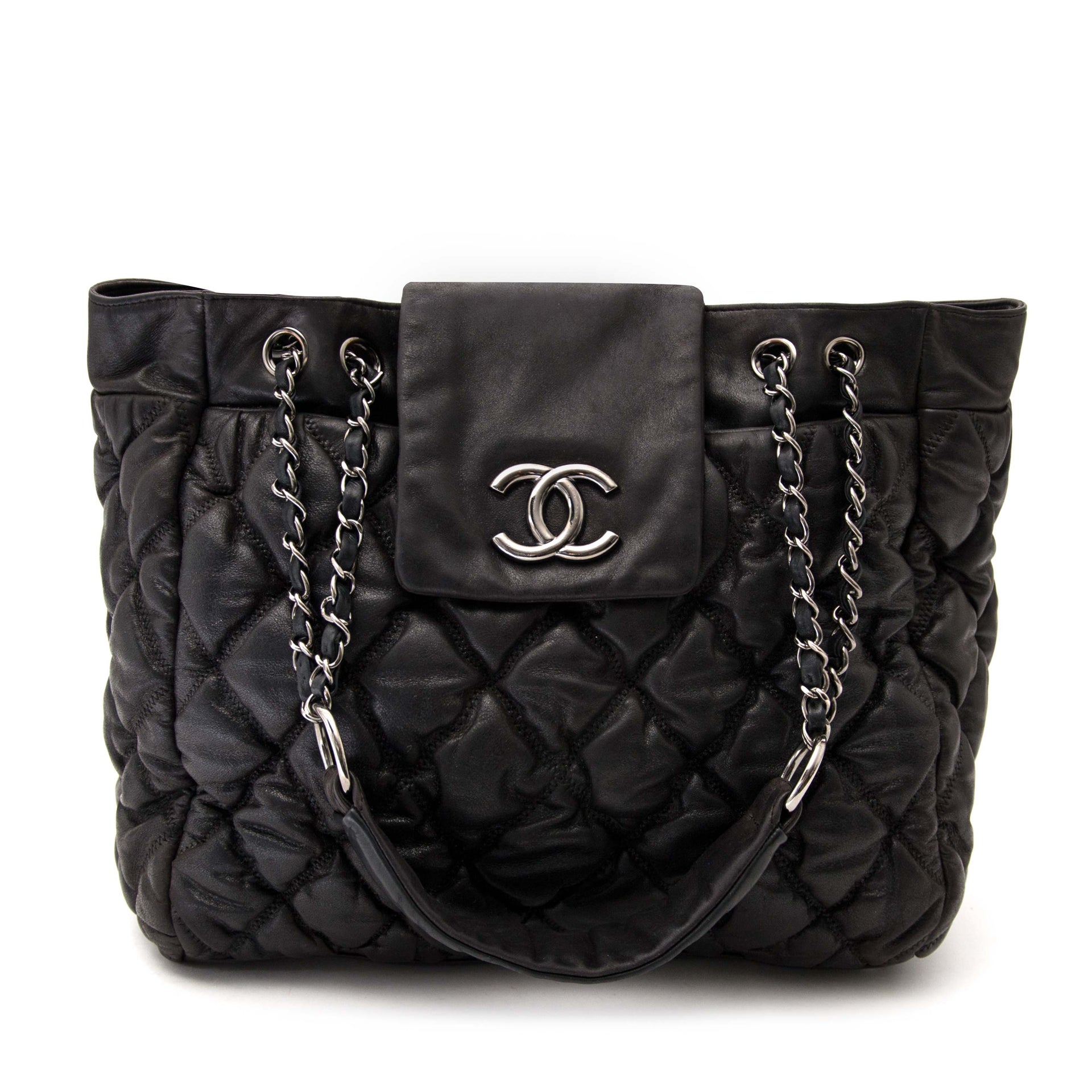 Chanel Zwarte Bubble Shopper