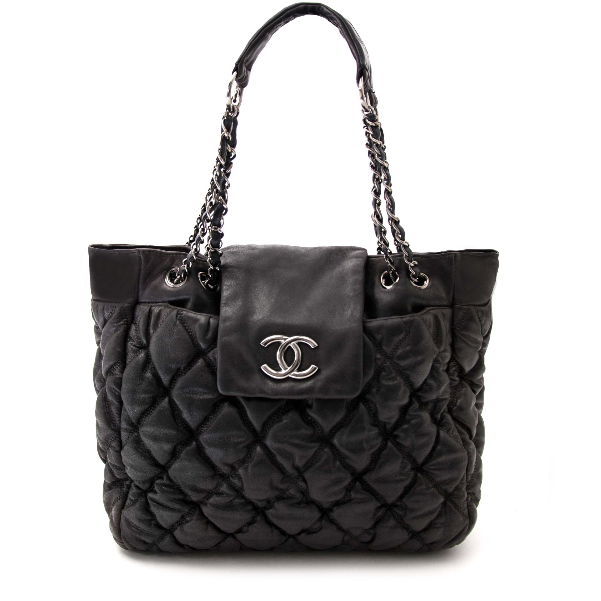 Chanel Zwarte Bubble Shopper