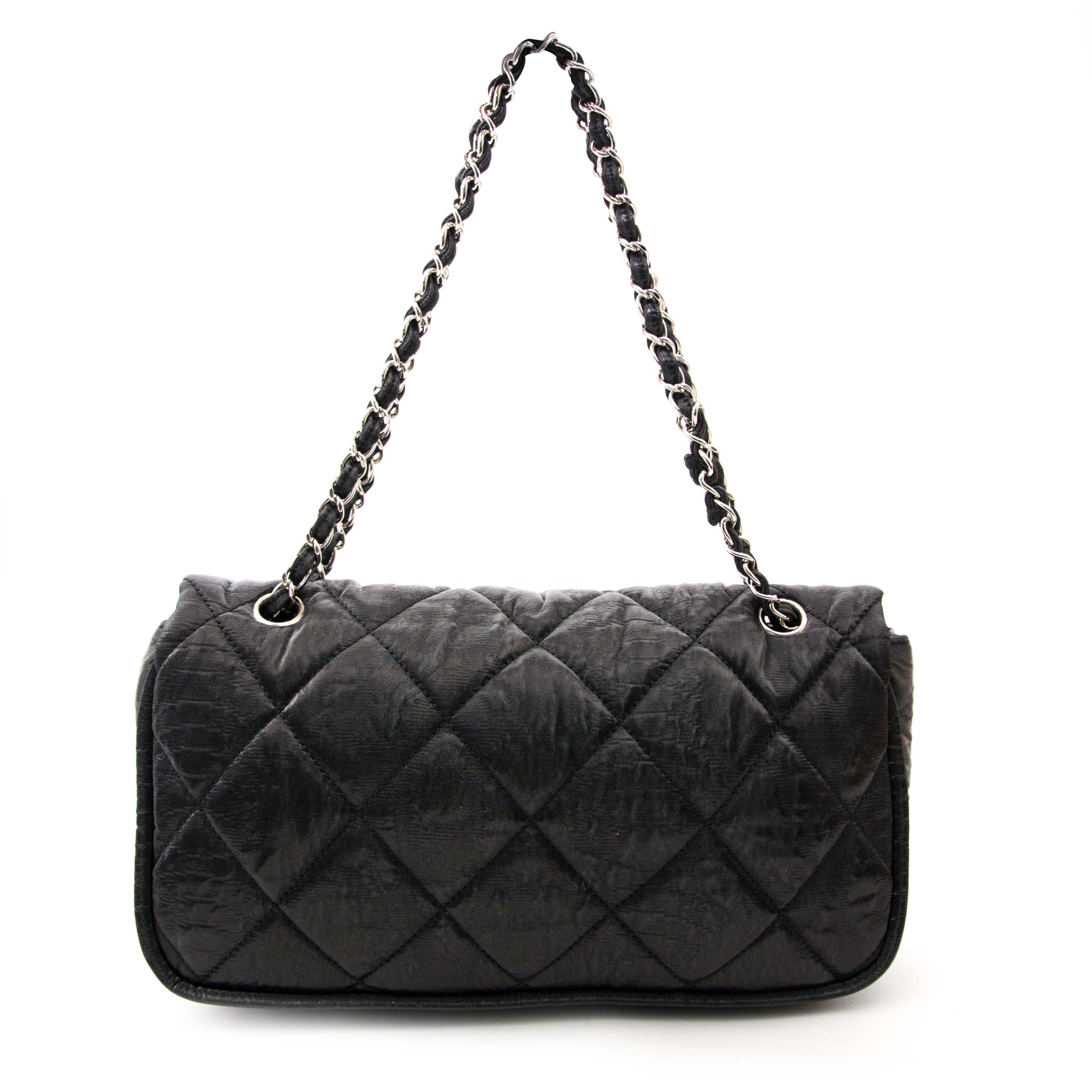 Koop en verkoop uw authentieke Chanel Black Flap Bag aan de beste prijs