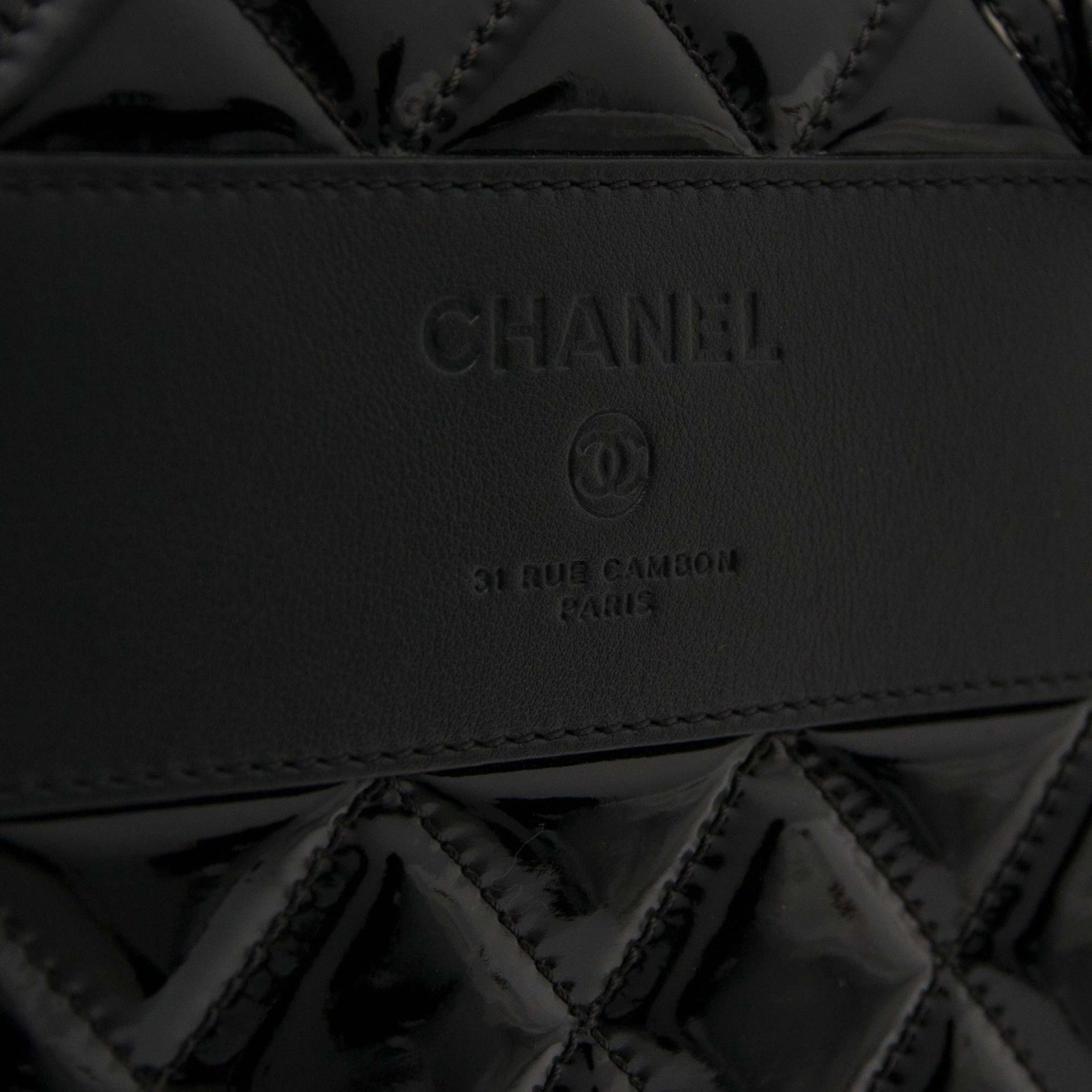 Chanel Vinyl Quilted Calfskin Travel Tote