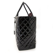Buy and sell authentic Chanel Vinyl Quilted Calfskin Travel Tote