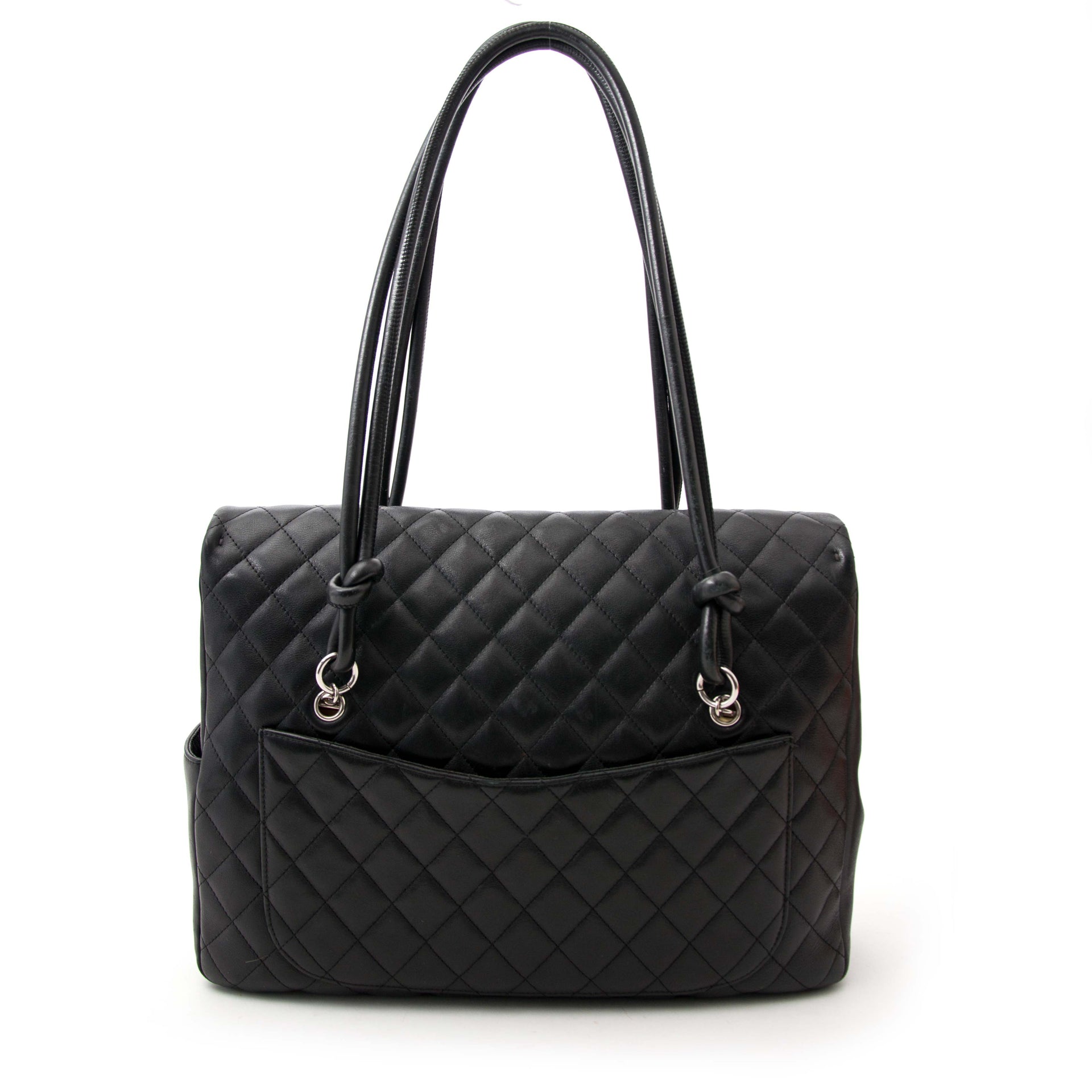 acheter en ligne chez labellov.com pour le meilleur prix chanel vambon flap tote