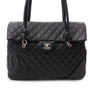 buy safe and secure online at labellov.com for the best price chanel black shopping tote