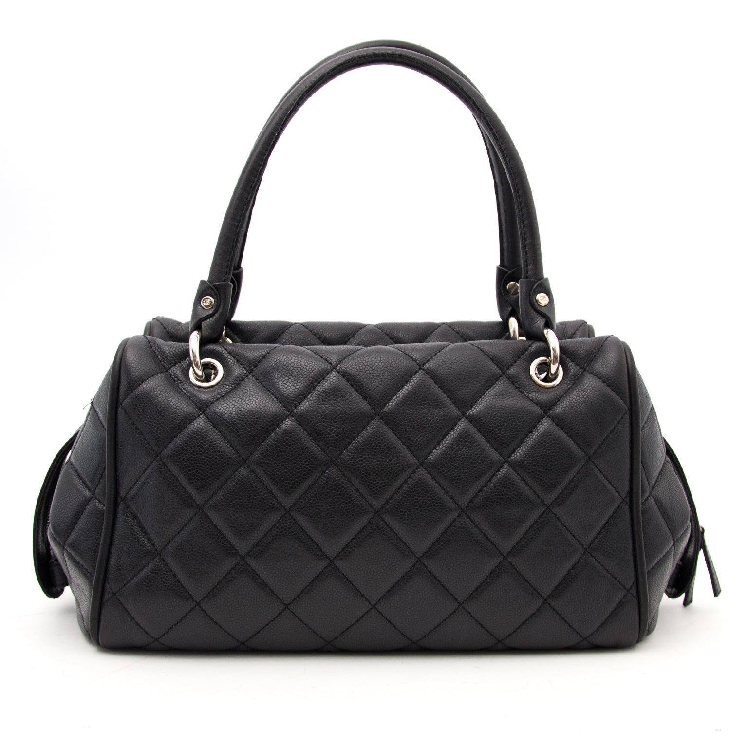 Authentic Chanel Black Caviar Shopping Tote Bag at the best price 2017
