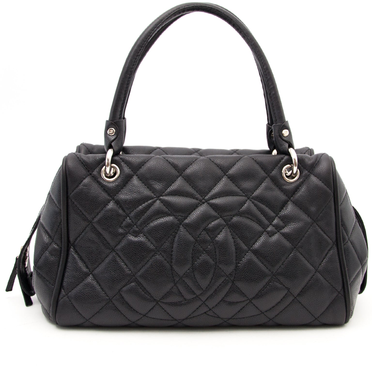 Looking for a Chanel Black Caviar Shopping Tote Bag?