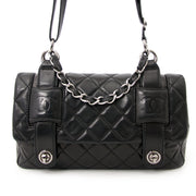 koop veilig online aan de beste prijs Chanel Black Shoulder Bag