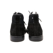 Enjoy worldwide shipping and customer service for Chanel Black Suede Mesh High-Top Lace-Up Sneakers
