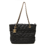 Acheter secur en ligne votre Chanel cuir noir sac a mains pour le meilleur prix