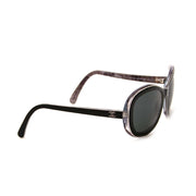 Chanel Oval Shaped Black Sunglasses for sale online