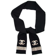 Chanel Black Silk Twilly Scarf Buy authentic designer Chanel secondhand scarves at Labellov at the best price. Safe and secure shopping. Koop tweedehands authentieke Chanel sjaals bij designer webwinkel labellov.