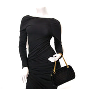 koop online jou tweedehands Rare Chanel Vintage 60s Mademoiselle Quilted Velvet Bag