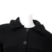 Chanel Black Woolen Blazer - Size 36 now online at labellov.com at the best price.
