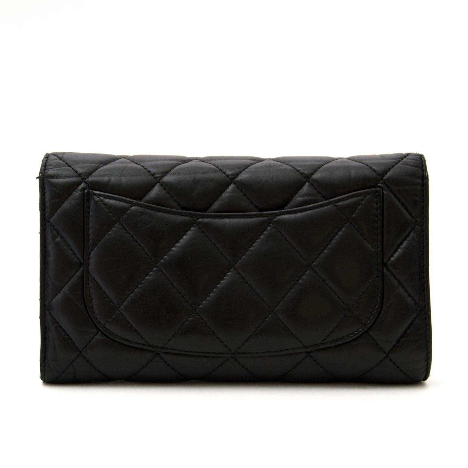 acheter Chanel Quilted Calfskin Lucky Charm Wallet
