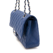 buy safe and secure online at labellov.com new chanel blue classic double flap bag phw