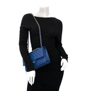 nouvelle chanel bleu classic double flap bag phw achtere en ligne chez labellov.com