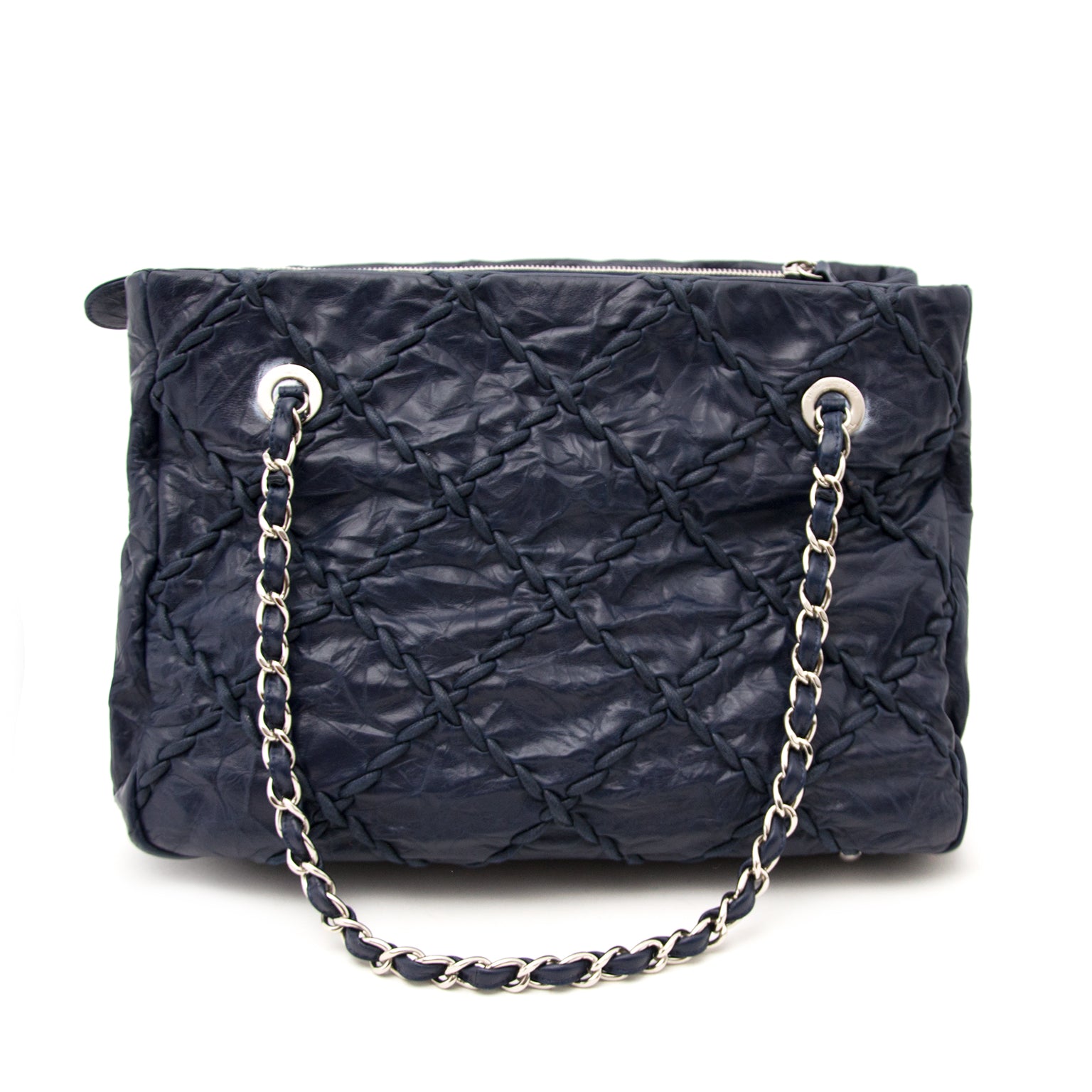 Chanel Blue Grand Shopping Tote Bag at the best price 2017