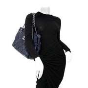 Shop safe and secure online Chanel Blue Grand Shopping Tote Bag