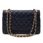 100% authentieke blauwe tweedehands vintage flap bag te koop bij labellov.com tegen de beste prijs